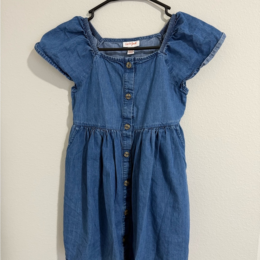 Cat & Jack Blue Denim Dress